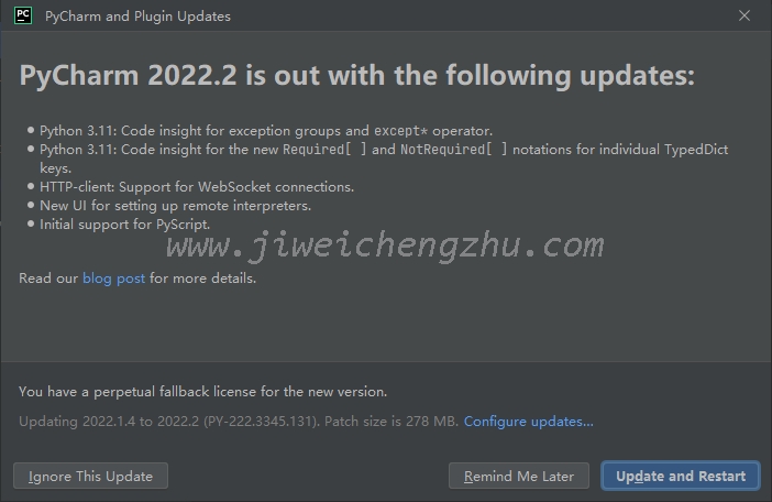PyCharm 2022.2 版本最新2099年永久激活方法，亲测可用，持续更新。